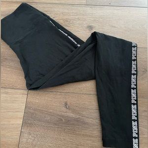 VS black tights with the logo on the side. Gently used.